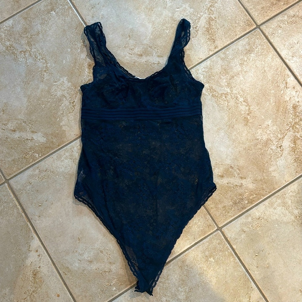New Without Tags, Stella McCartney Navy Lace Body Size L